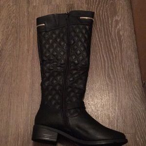 Black fashion nova boots